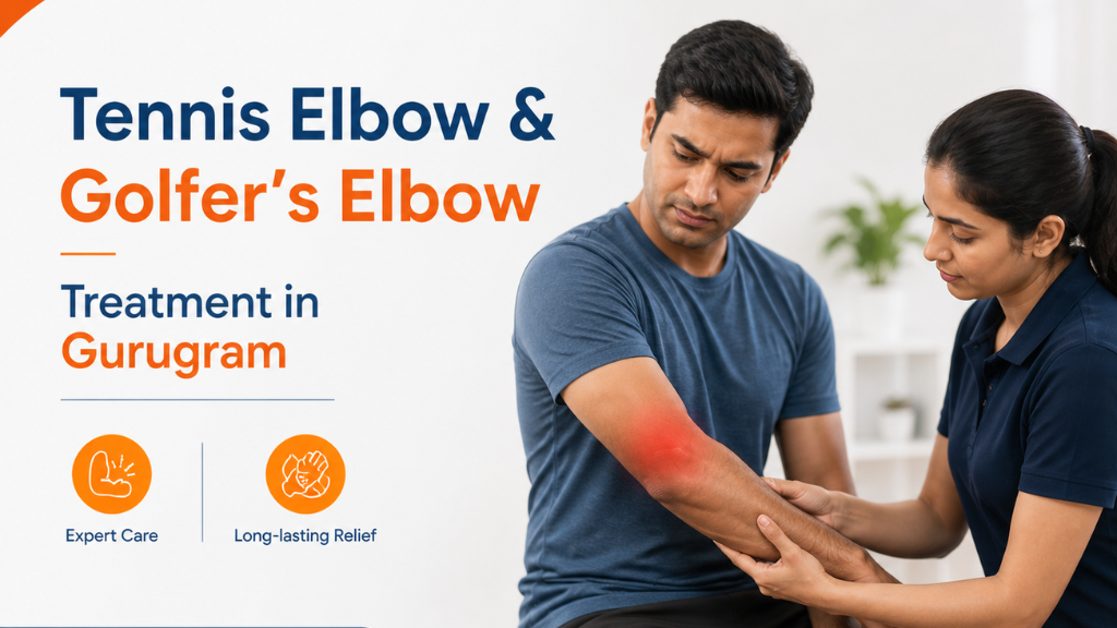 Tennis Elbow & Golfer’s Elbow Treatment in Gurugram