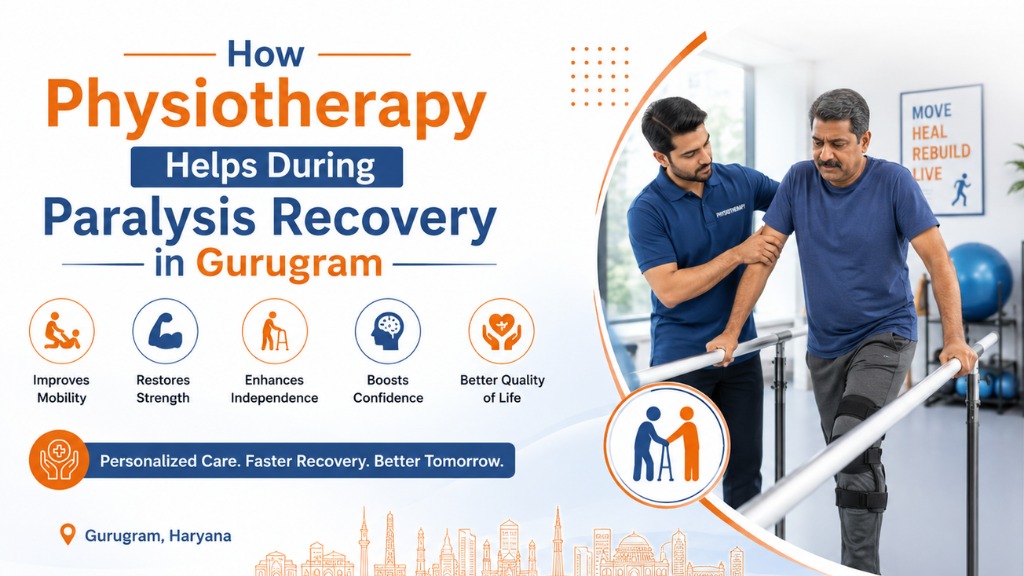 How Physiotherapy Helps During Paralysis Recovery in Gurugram