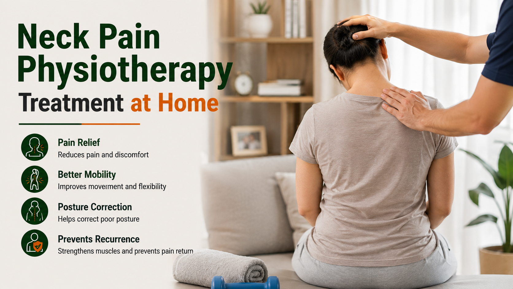 Neck Pain Physiotherapy Treatment at Home